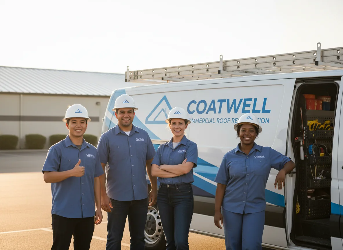 Commercial roof coating company in Modena, PA